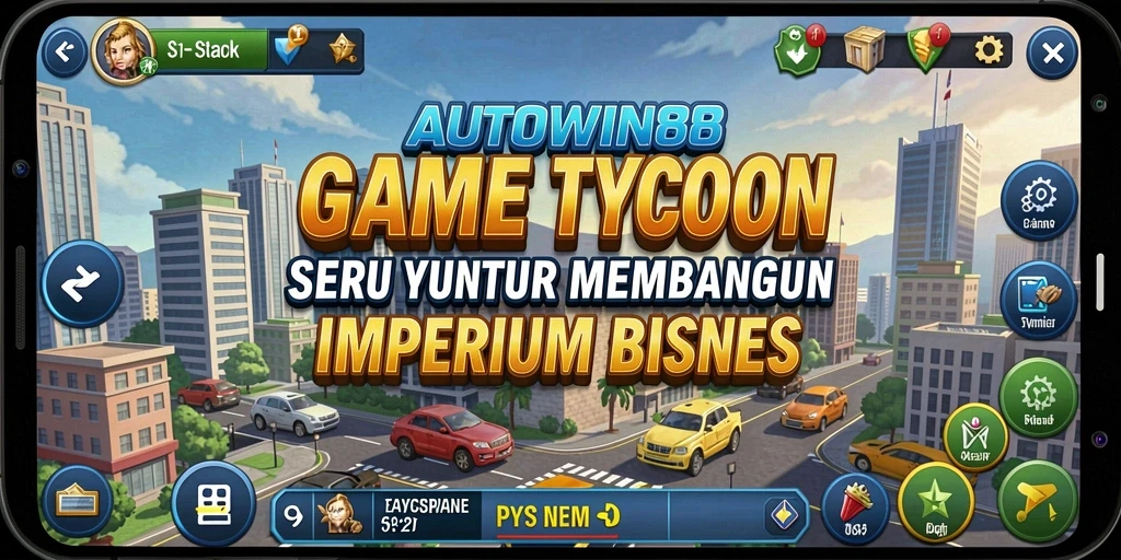 Tampilan gameplay AUTOWIN88 dengan fitur Tycoon yang menarik.