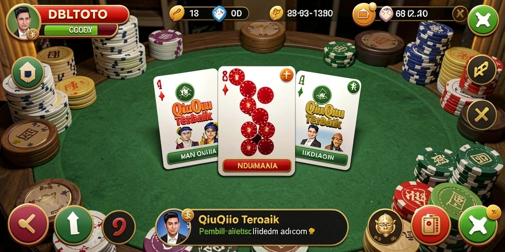 Tampilan gameplay menarik dari DBLTOTO dengan pemain berkompetisi.