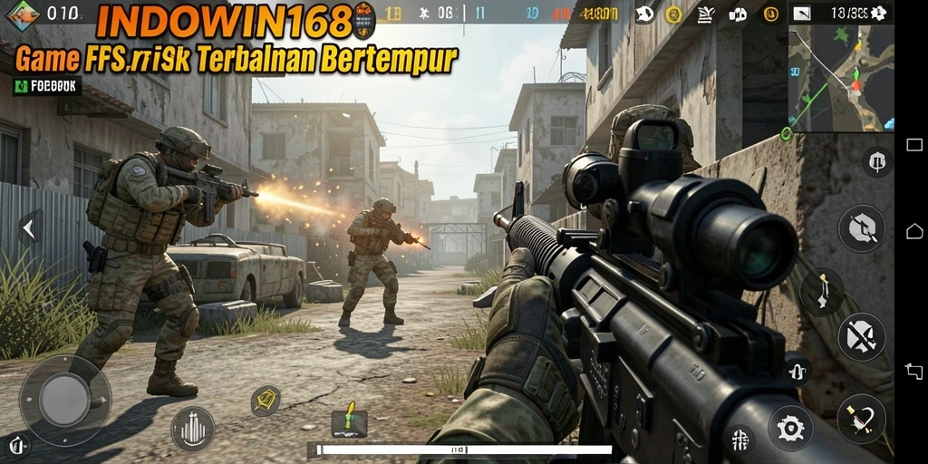 Screenshot gameplay INDOWIN168 menampilkan aksinya yang mendebarkan.