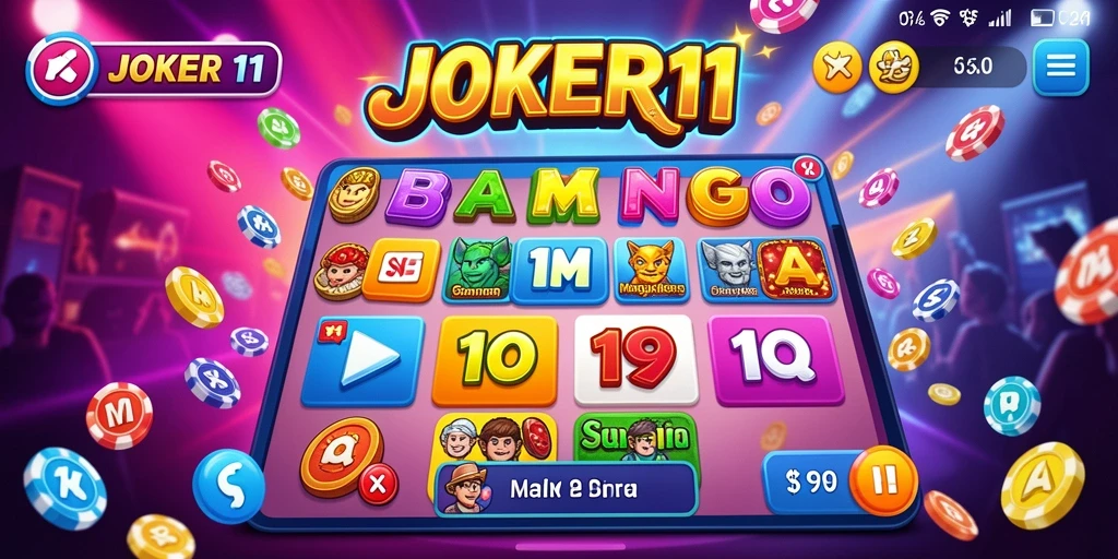 Tampilan gameplay seru JOKER11 dengan momen-momen menegangkan.