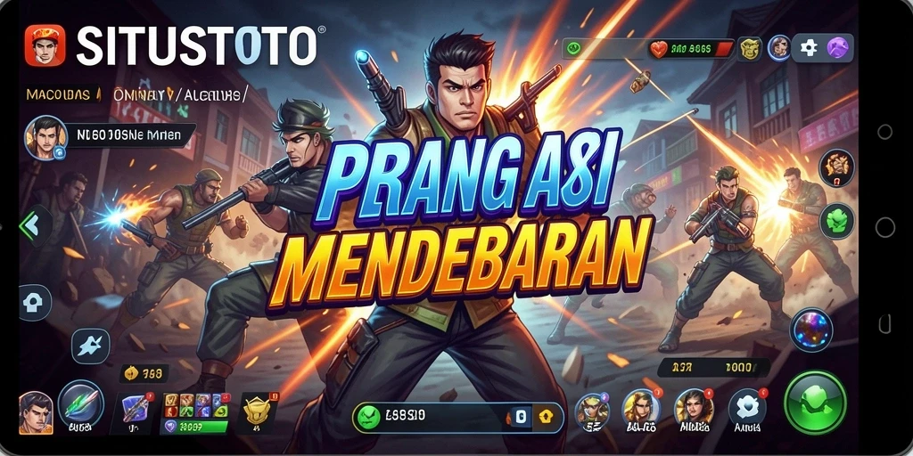 Tangkapan layar gameplay SITUSTOTO yang intens dan penuh aksi.