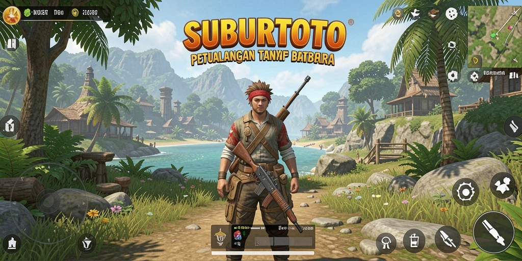 Gameplay seru SUBURTOTO di dunia terbuka yang menakjubkan.