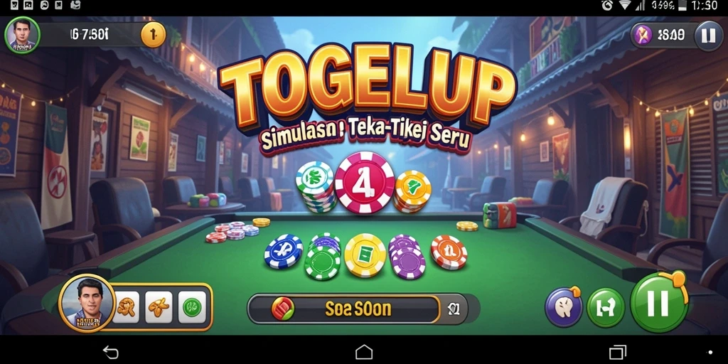 Tampilan menarik dari gameplay TOGELUP yang menguji keterampilan berpikir.