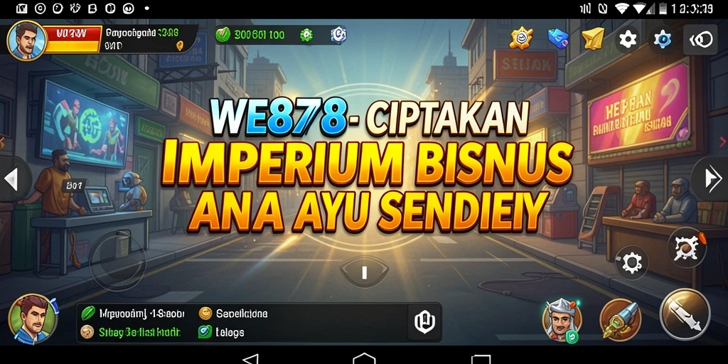 Tampilan gameplay menarik dari WE878 dengan elemen Tycoon yang dinamis.